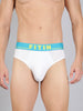 Modal Spandex White Brief