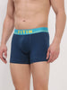 Cotton Spandex Posidon Blue Trunk