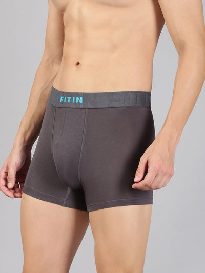 Modal Spandex Wilson Grey Trunk