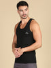 Cotton Vest Black
