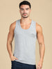 Cotton Vest Grey Melange